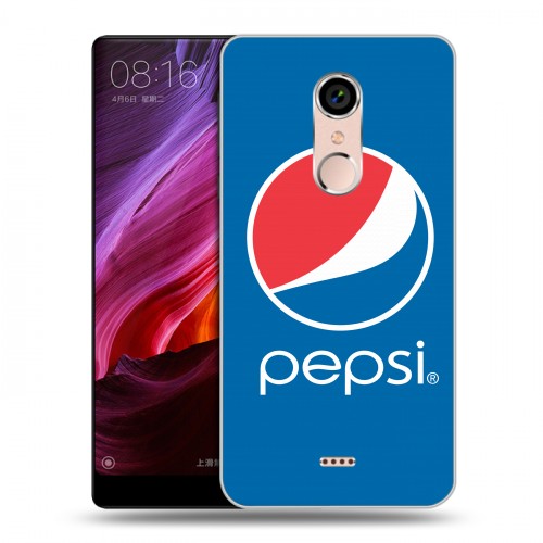 Дизайнерский силиконовый чехол для BQ Strike Selfie Max Pepsi