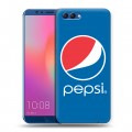 Дизайнерский пластиковый чехол для Huawei Honor View 10 Pepsi