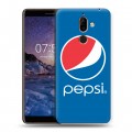 Дизайнерский пластиковый чехол для Nokia 7 Plus Pepsi