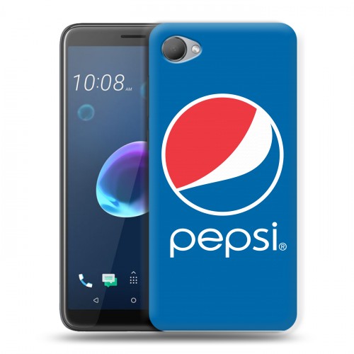 Дизайнерский пластиковый чехол для HTC Desire 12 Pepsi