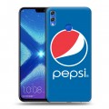 Дизайнерский силиконовый чехол для Huawei Honor 8X Pepsi