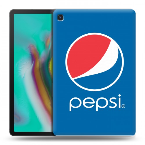 Дизайнерский силиконовый чехол для Samsung Galaxy Tab S5e Pepsi