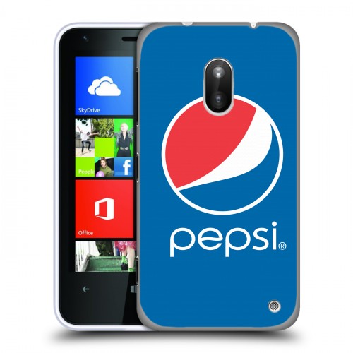 Дизайнерский пластиковый чехол для Nokia Lumia 620 Pepsi