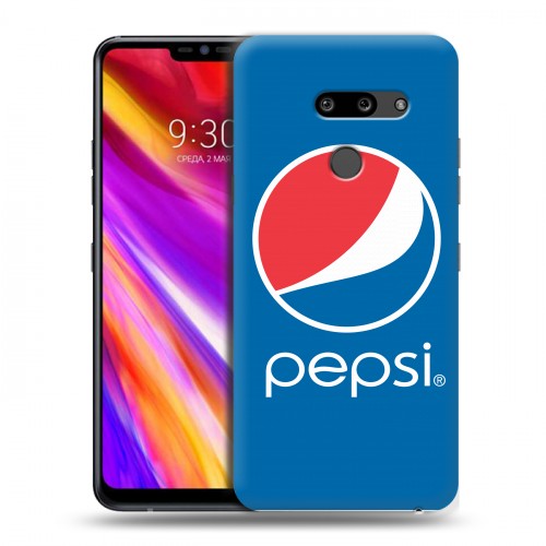 Дизайнерский пластиковый чехол для LG G8 ThinQ Pepsi