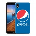 Дизайнерский силиконовый чехол для Xiaomi RedMi 7A Pepsi