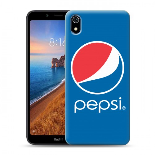 Дизайнерский силиконовый чехол для Xiaomi RedMi 7A Pepsi