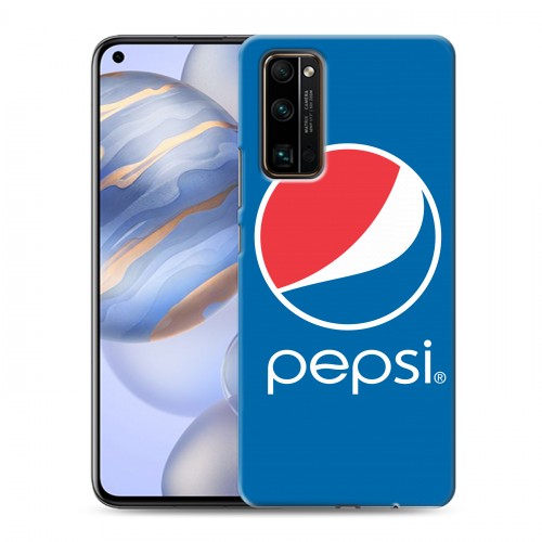 Дизайнерский пластиковый чехол для Huawei Honor 30 Pepsi