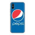 Дизайнерский силиконовый чехол для Xiaomi RedMi 9A Pepsi