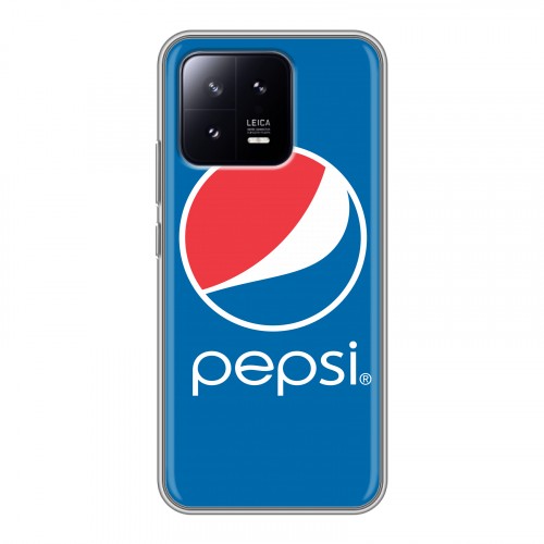 Дизайнерский силиконовый чехол для Xiaomi 13 Pepsi