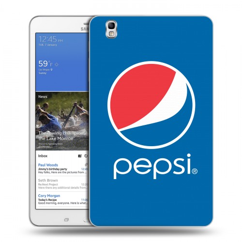Дизайнерский силиконовый чехол для Samsung Galaxy Tab Pro 8.4 Pepsi