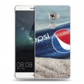 Дизайнерский пластиковый чехол для Huawei Mate S Pepsi