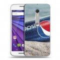 Дизайнерский пластиковый чехол для Lenovo Moto G Pepsi