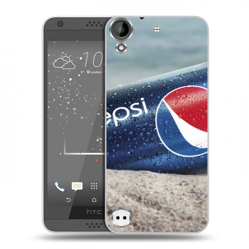 Дизайнерский пластиковый чехол для HTC Desire 530 Pepsi