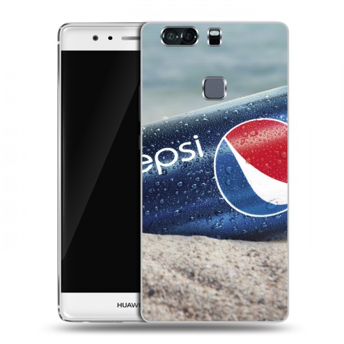 Дизайнерский пластиковый чехол для Huawei P9 Plus Pepsi