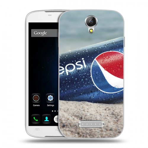 Дизайнерский пластиковый чехол для Doogee X6 Pepsi