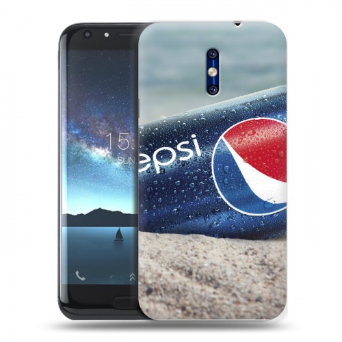 Дизайнерский силиконовый чехол для Doogee BL5000 Pepsi