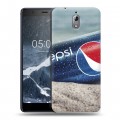 Дизайнерский силиконовый чехол для Nokia 3.1 Pepsi