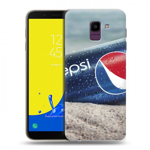 Дизайнерский пластиковый чехол для Samsung Galaxy J6 Pepsi