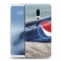 Дизайнерский силиконовый чехол для Meizu 16th Plus Pepsi