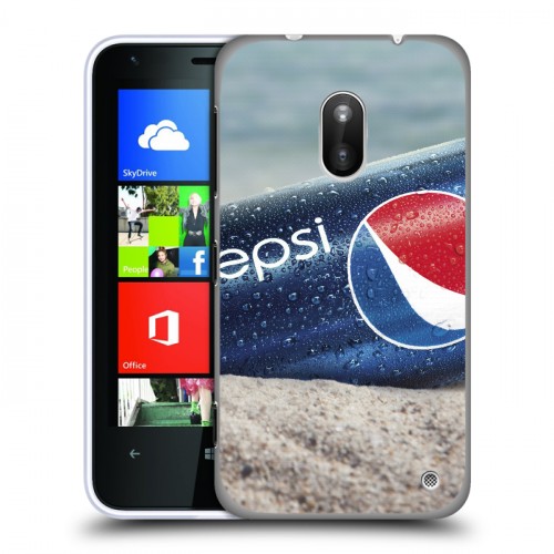 Дизайнерский пластиковый чехол для Nokia Lumia 620 Pepsi