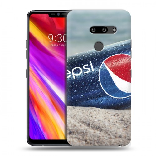 Дизайнерский пластиковый чехол для LG G8 ThinQ Pepsi