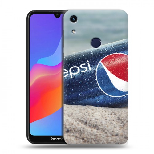 Дизайнерский пластиковый чехол для Huawei Honor 8A Pepsi