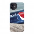 Дизайнерский силиконовый чехол для Iphone 12 Pepsi