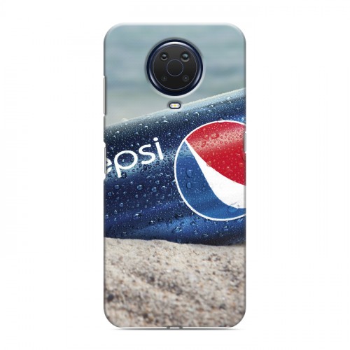 Дизайнерский пластиковый чехол для Nokia G20 Pepsi