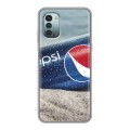 Дизайнерский силиконовый чехол для Nokia G11 Pepsi