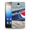 Дизайнерский пластиковый чехол для Lenovo S890 Pepsi