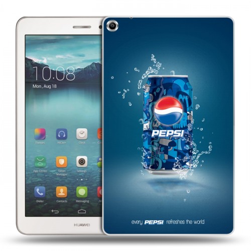Дизайнерский силиконовый чехол для Huawei MediaPad T1 8.0 Pepsi