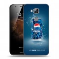 Дизайнерский пластиковый чехол для Huawei G8 Pepsi