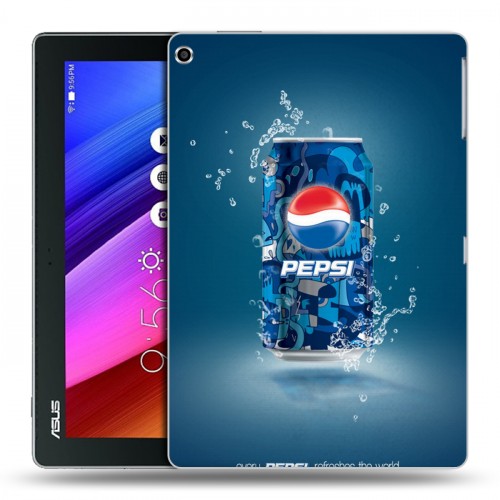 Дизайнерский силиконовый чехол для ASUS ZenPad 10 Pepsi