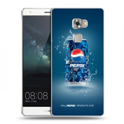 Дизайнерский пластиковый чехол для Huawei Mate S Pepsi