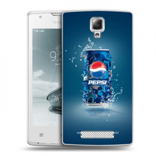 Дизайнерский пластиковый чехол для Lenovo A1000 Pepsi