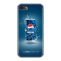 Дизайнерский силиконовый чехол для Iphone 7 Pepsi