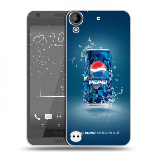 Дизайнерский пластиковый чехол для HTC Desire 530 Pepsi