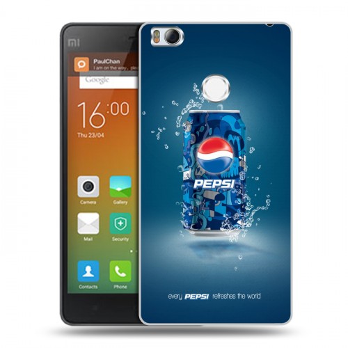 Дизайнерский пластиковый чехол для Xiaomi Mi4S Pepsi