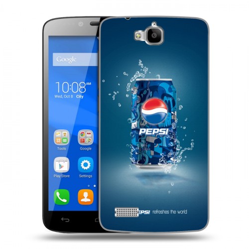 Дизайнерский пластиковый чехол для Huawei Honor 3C Lite Pepsi