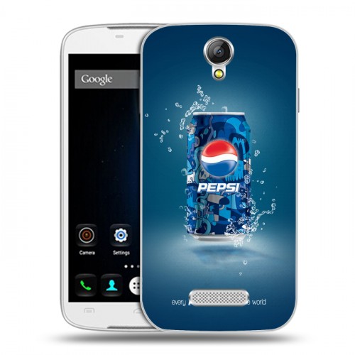 Дизайнерский пластиковый чехол для Doogee X6 Pepsi