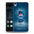 Дизайнерский пластиковый чехол для Huawei Y6II Pepsi