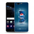 Дизайнерский пластиковый чехол для Huawei P10 Pepsi