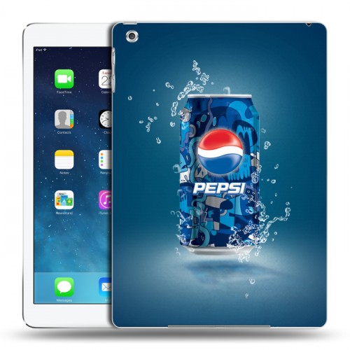 Дизайнерский силиконовый чехол для Ipad (2017) Pepsi