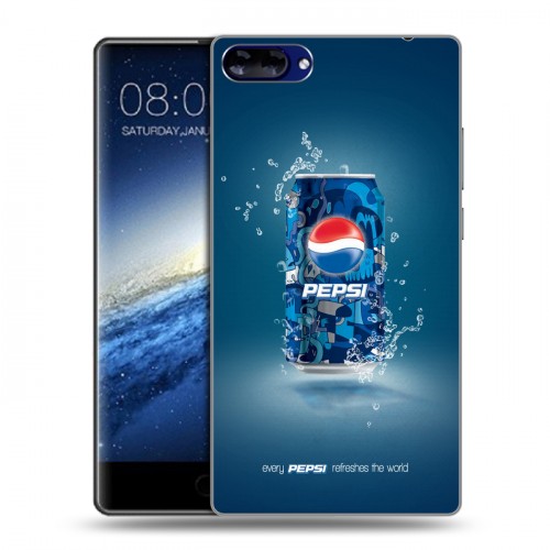 Дизайнерский силиконовый чехол для Doogee Mix Pepsi