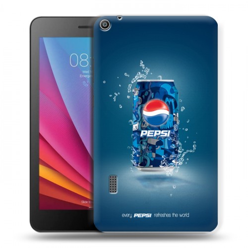 Дизайнерский силиконовый чехол для Huawei MediaPad T3 7 Pepsi