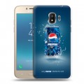 Дизайнерский пластиковый чехол для Samsung Galaxy J2 (2018) Pepsi