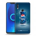 Дизайнерский силиконовый чехол для Alcatel 5V Pepsi