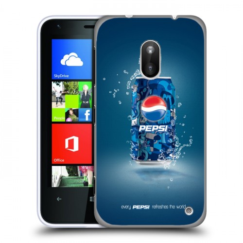 Дизайнерский пластиковый чехол для Nokia Lumia 620 Pepsi