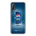 Дизайнерский силиконовый с усиленными углами чехол для Vivo V17 Neo Pepsi