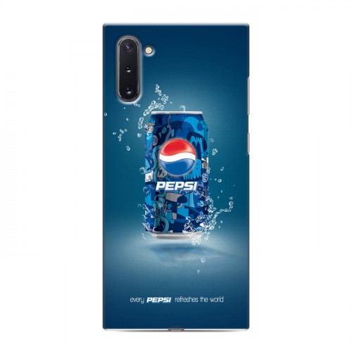 Дизайнерский пластиковый чехол для Samsung Galaxy Note 10 Pepsi
